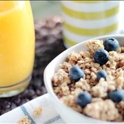 Picture Of Cereal Breakfast Blueberries