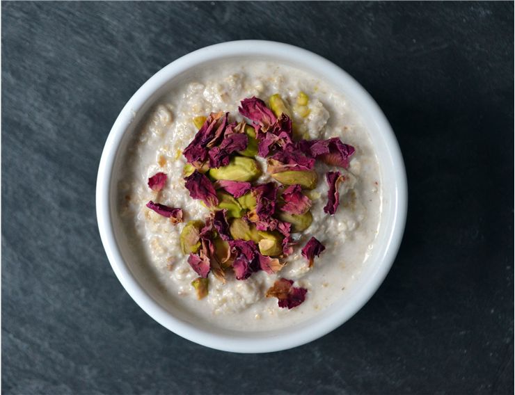 Picture Of Coconut Oatmeal Breakfast