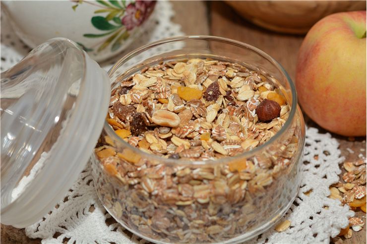 Picture Of Muesli Cereal Raisins